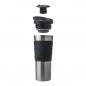 BasicNature Edelstahl Thermobecher Grip