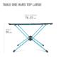 Preview: Helinox Table One Hard Top Large
