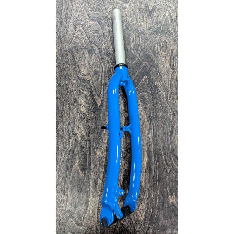 24 Zoll large Gabel mit Discaufnahme blau