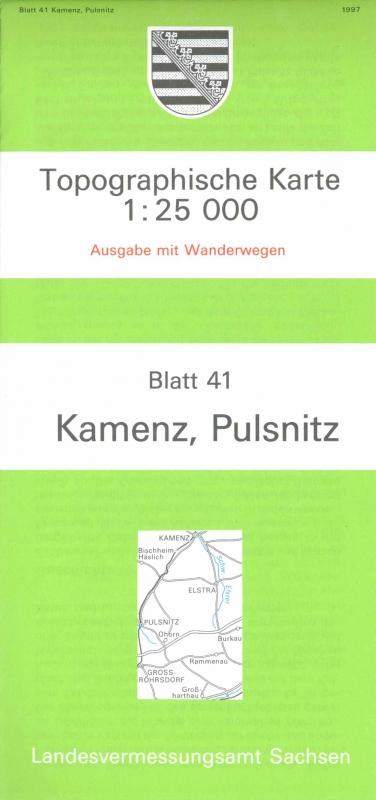 Landesvermessungsamt Topographische Karte 1:25000