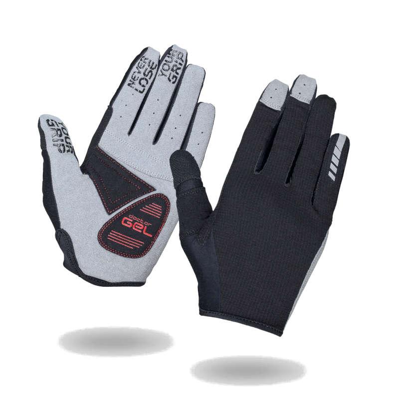 GripGrab Shark Padded Full Finger Summer Gloves