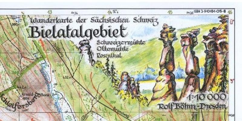 Böhm Wanderkarten Rolf
