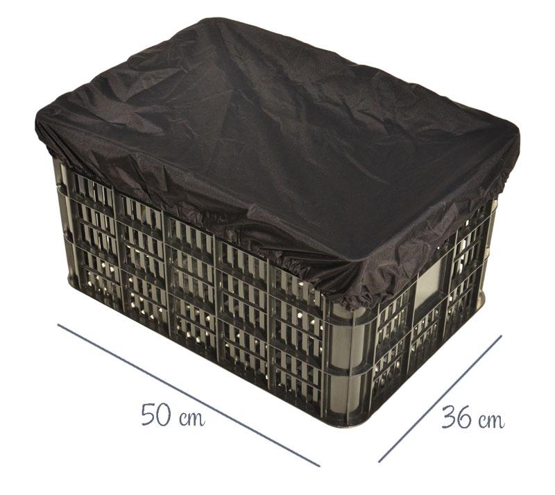 NICE'n'DRY Abdeckung und Regenschutz für Fahrradkorb