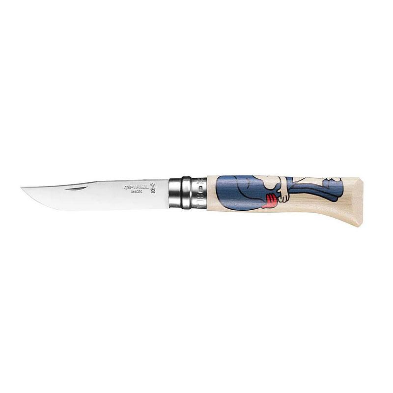 Opinel Taschenmesser No 08, rostfrei, Edition FRANCE !