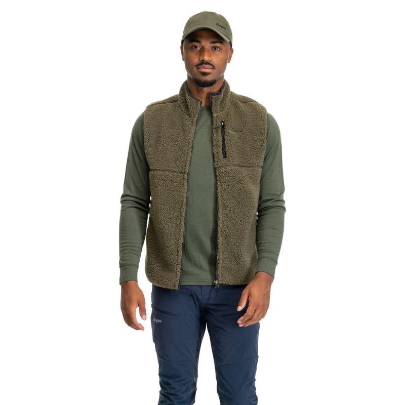 Bergans Lunnan Pile Fleece Weste Men