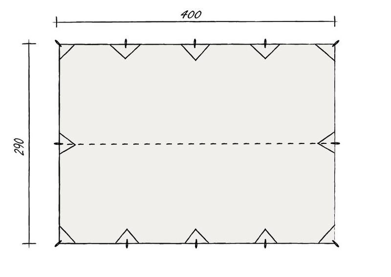 Wechsel-tents Travel Line Tarp S