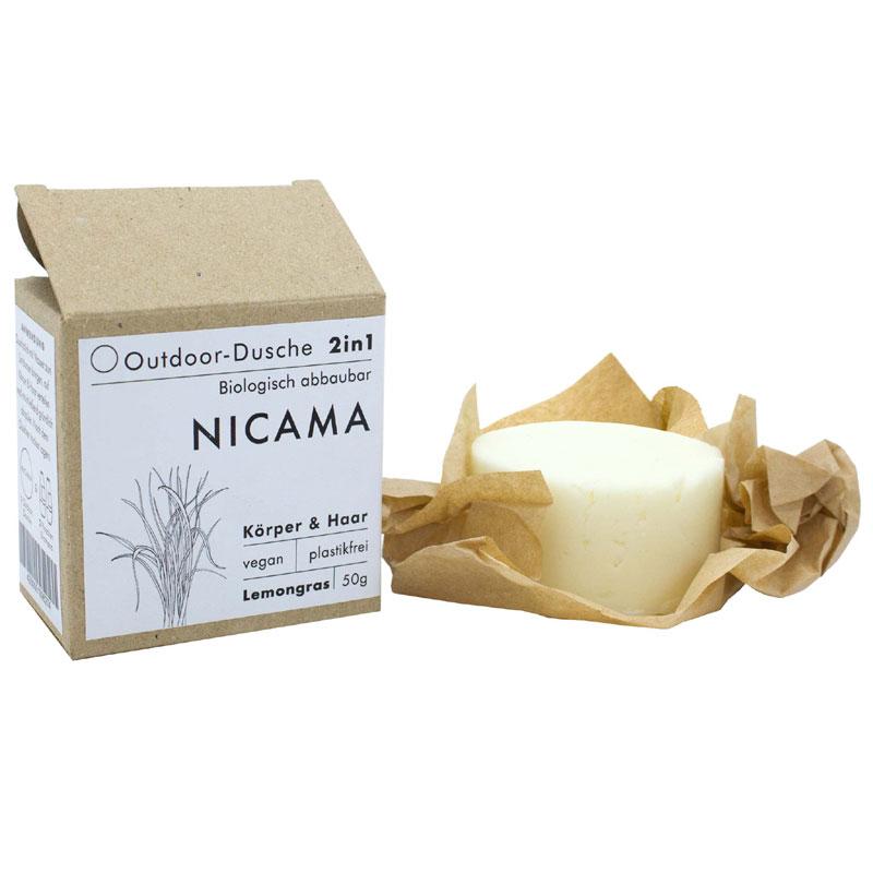 NICAMA Outdoor-Dusche 2in1