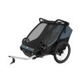 Thule Cab cypresgreen mit Fahrradset